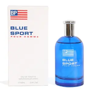 Blue Sport Spray Cologne Eau de Toilette For Men 100ml/3.4fl.oz.