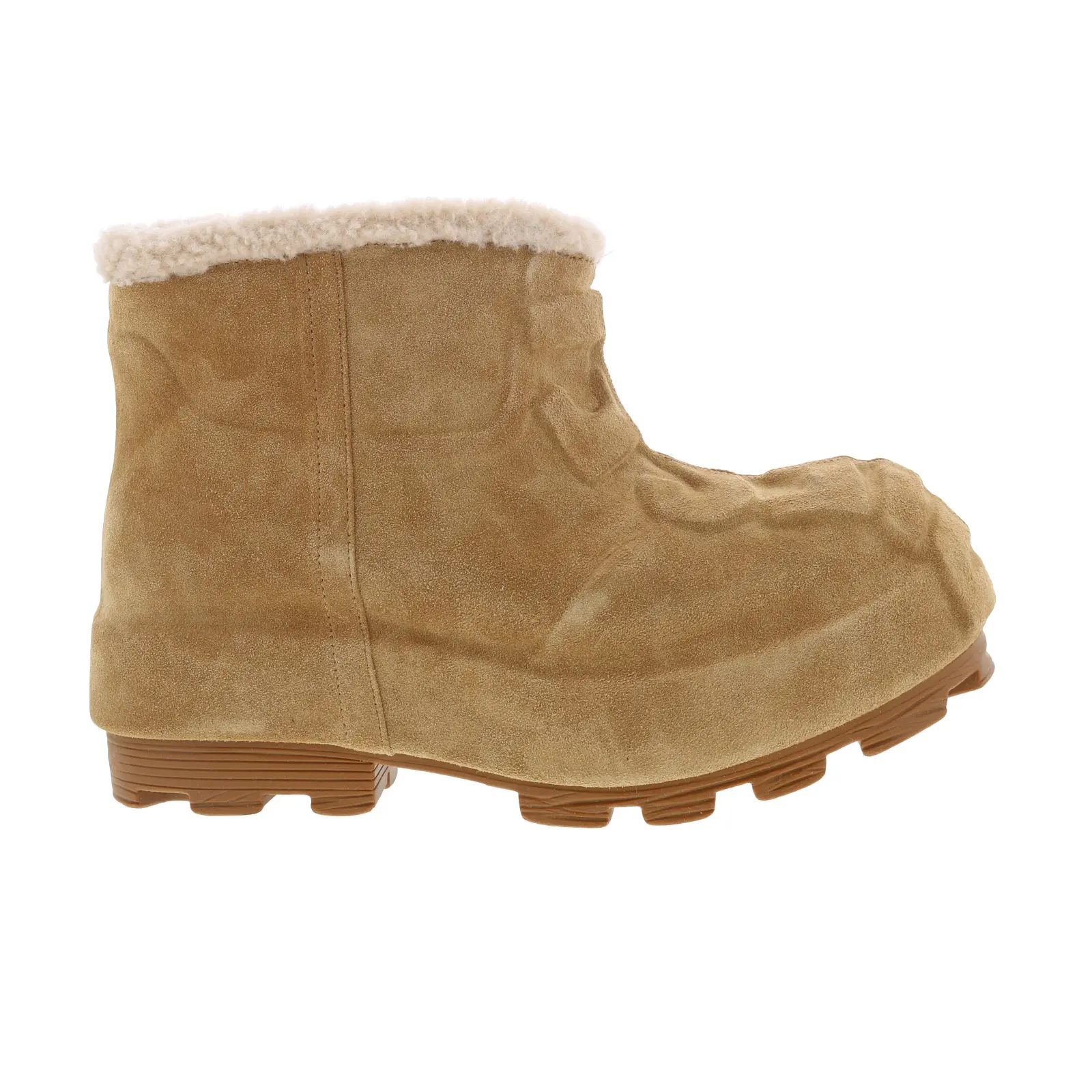 Diesel D-Hammer CH MD Mens Beige Suede Slip On Ankle Boots
