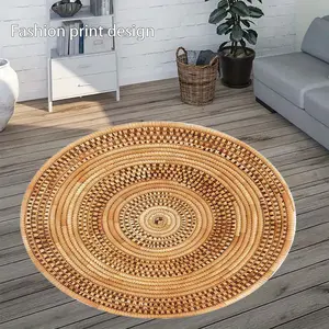 1 fashionable and creative floor mat, suitable for bedroom bedside decoration, living room home decoration, balcony decoration, hotel decoration, New Year holiday decoration, Valentine's Day decoration, Easter decoration, St. Patrick's Day decoration