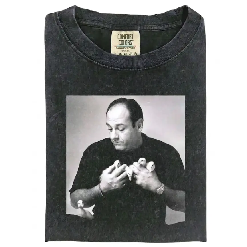 Tony Soprano Comfort Colors T-shirt, Classic Mafia Icon Shirt, Sopranos TV Show Apparel, Cool Tony Soprano Graphic Tee, Italian-American Mafia Fan Shirt, Vintage Sopranos Merch