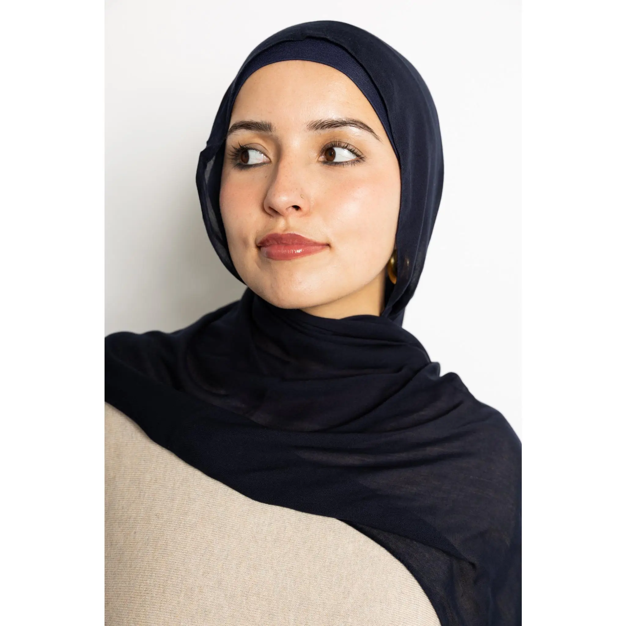 Modal Hijab - Blueberry