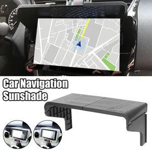 Interior Accessories GPS Anti-Glare Shield 7-12 Inch Auto Accessories Car GPS Navigation Sun Shade Display Screen Visor Car Navigator Visor Car Navigation System Car Mounted Display