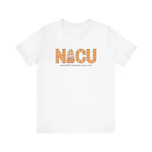 NICU Fall Shirt, Neonatal Intensive Care Unit Halloween, Thanksgiving Work T-shirt, NICU Nurse Gift, Neonatal ICU Nurse