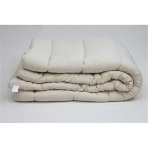 Sleep & Beyond  1.5 in. Organic Merino Wool Mattress Topper - King