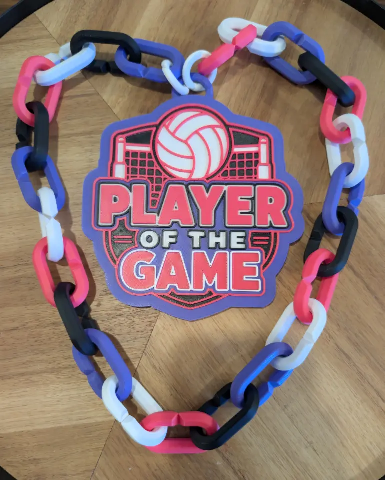 Volleyball Player of the Game Hype Chain