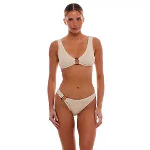 VIENNA TORTOISE RING FULL COVERAGE BIKINI BOTTOM