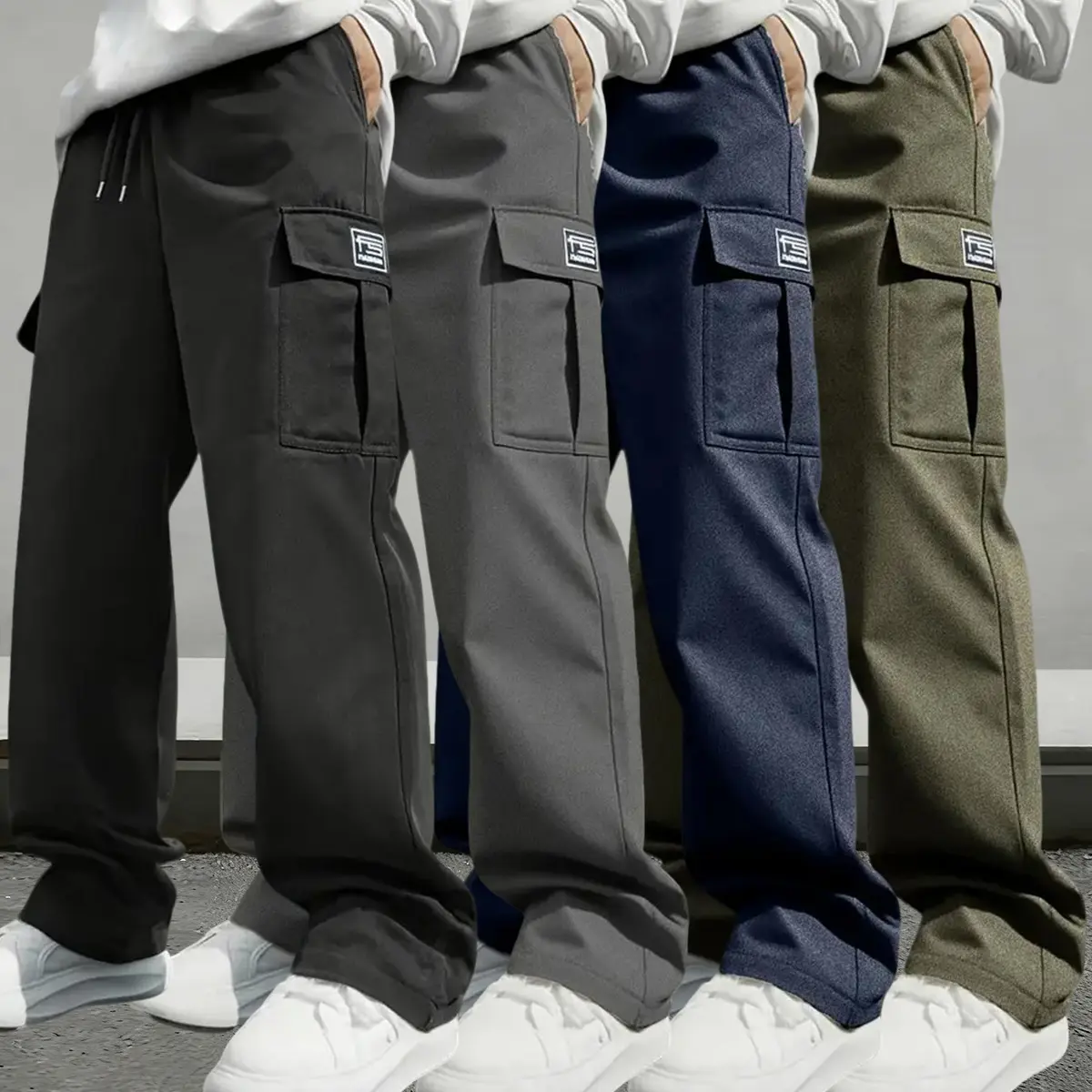 Black Gray Blue Green