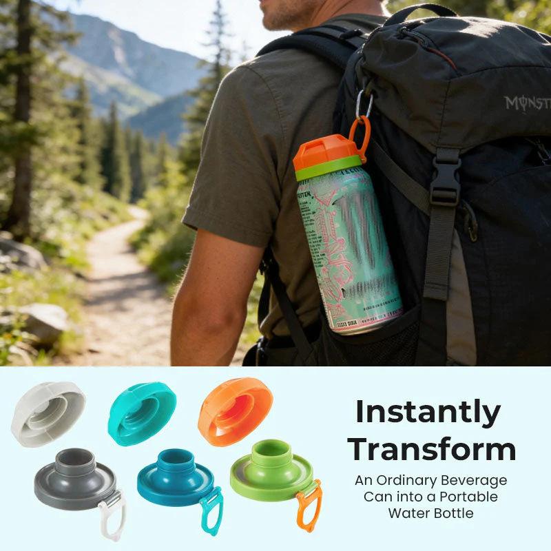 Portable Can Lids — Magnetic Soda Can Lids (3-Pack)