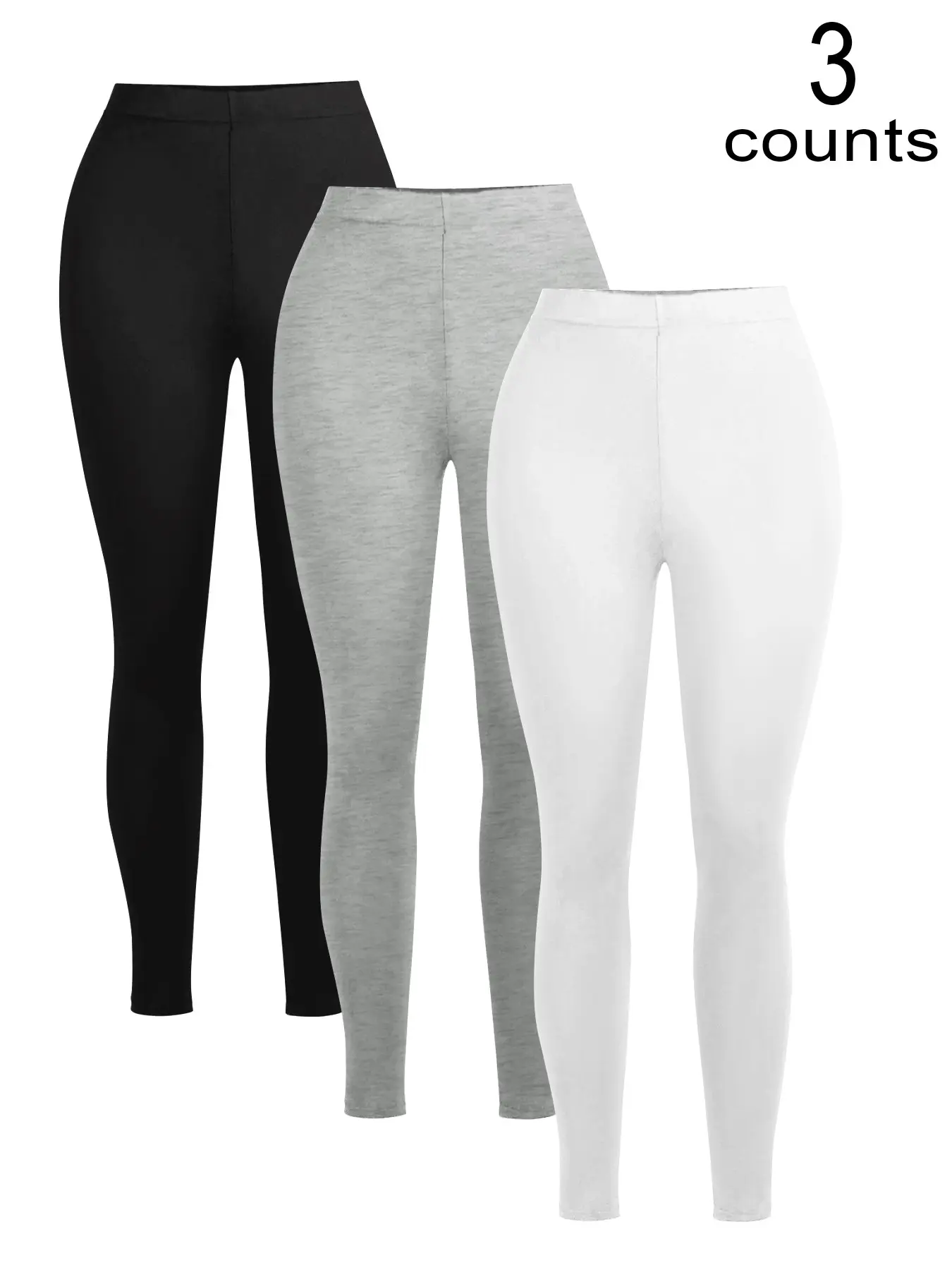 Y2K Style High-Waisted Leggings Set, Soft Elastic Thin Basic Pants, Fitness Yoga Pants, Workout Pants, Activewear Bottoms, Trendy All-Season Skinny Trousers for School, Gym, Daily Wear, Fitness Clothes, Gym Sportswear Bottoms
