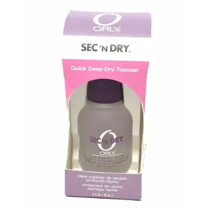 Orly Sec'n Dry Quick Deep-Dry Topcoat .6 fl oz (18 ml)