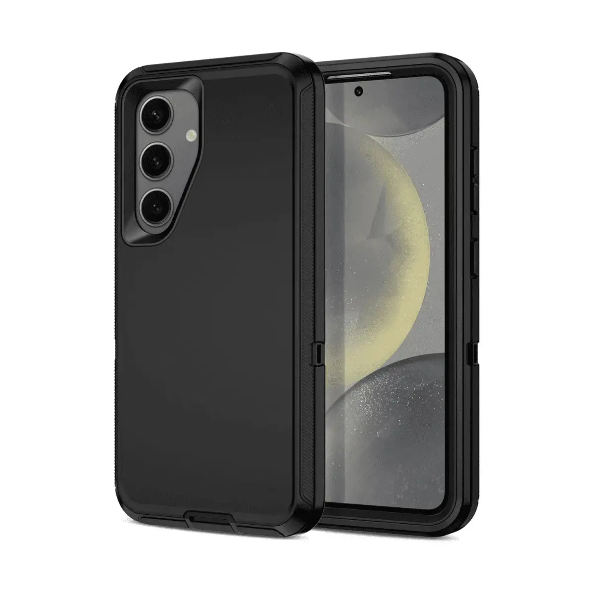 Entronix Case Compatible with Galaxy S25 FE - Triple-Layer Heavy Duty Protection
