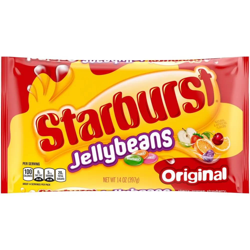 STARBURST Original Easter Jelly Beans Chewy Candy, 14 oz Bag STARBURST Original Easter Jelly Beans Chewy Candy, 14 oz Bag