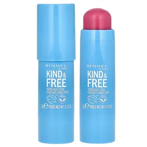 Rimmel London Kind & Free, Tinted Multi Stick, 003 Pink Heat, 0.17 oz  (5g)