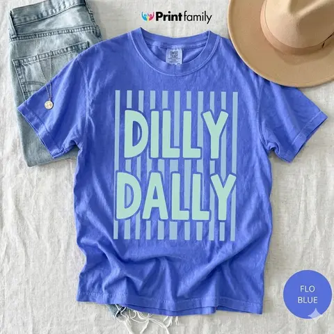 Women's Comfort Colors Spring Stripes Shortsleeve T-shirt - Preppy Fit Nurse Hospital Workwear, Trendy Casual Gift for Her - Printfamily, Duck