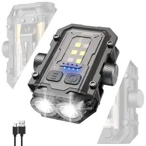 V10 Mini Portable Torch, Keychain Light for Bag, IPX4 Mini EDC Flashlight, Small Powerful Torch, Camping Gadgets, Waterproof, Rechargeable, for Camping Hiking Emergency