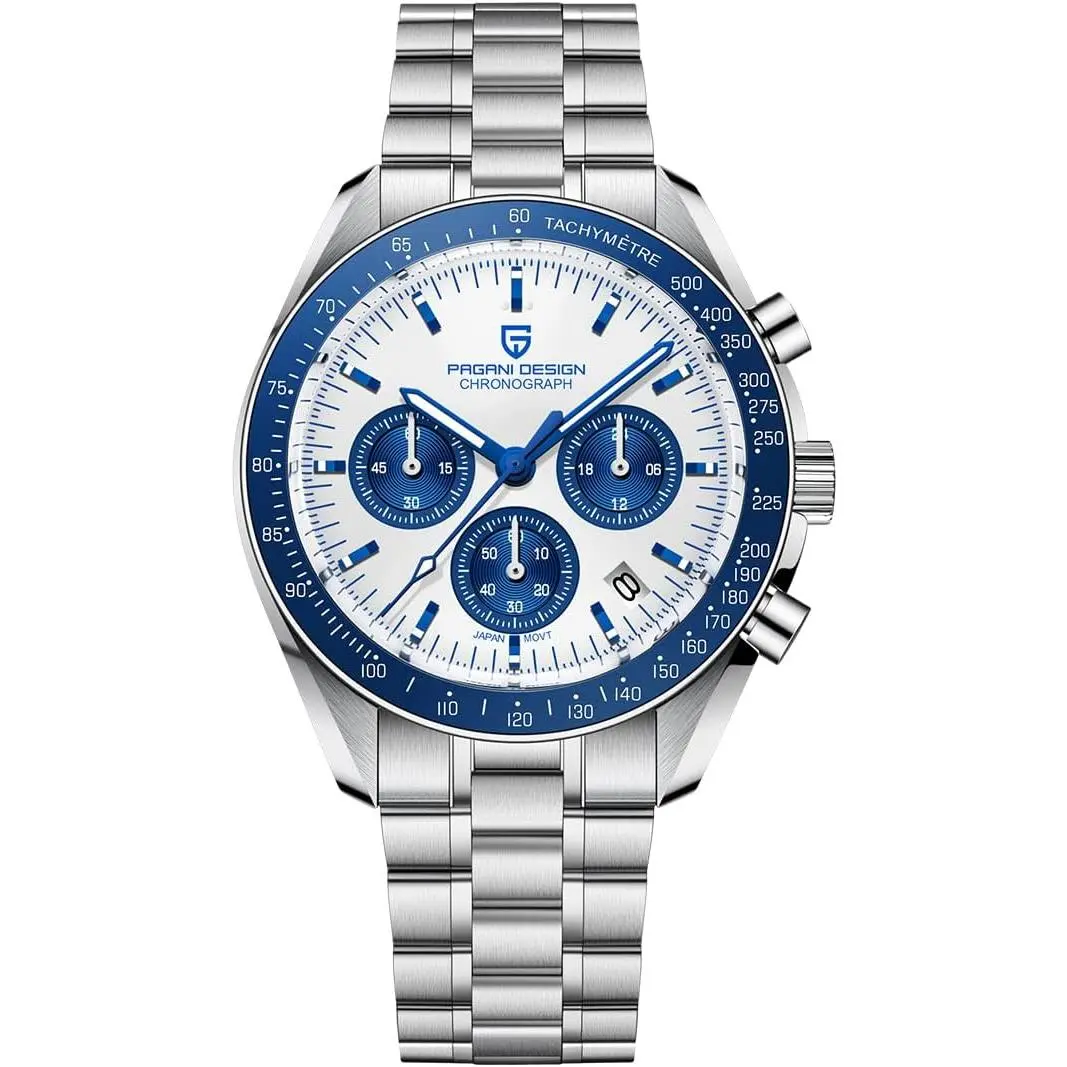 Pagani Design 1701 V3 Men's Chronograph Quartz Dial 40mm VK63