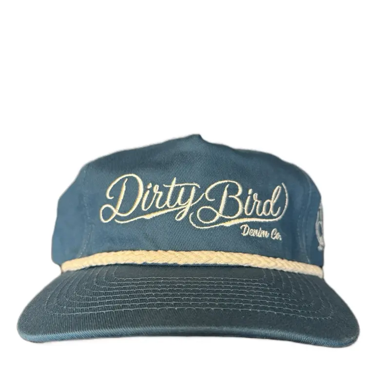 Dirty Bird Denim Co. 5 Panel Rope Hat