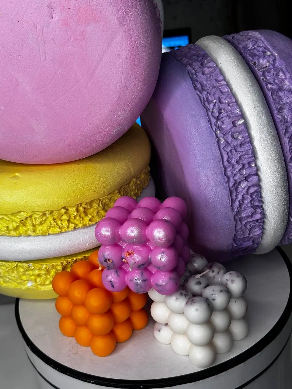 Fourcandlesco Scented soy candle Bubble Candle
