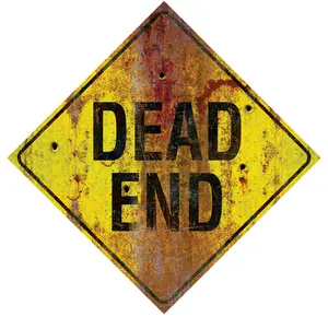METAL SIGN- DEAD END