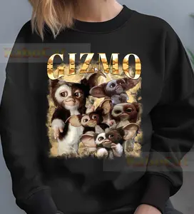 Limited Retro Gizmo Sweatshirt, Unisex Classic Vintage Hoodie Gift For Kids, Women And Man