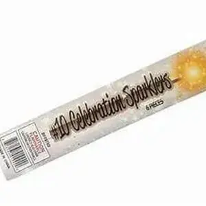 Celebration Sparklers - Gold