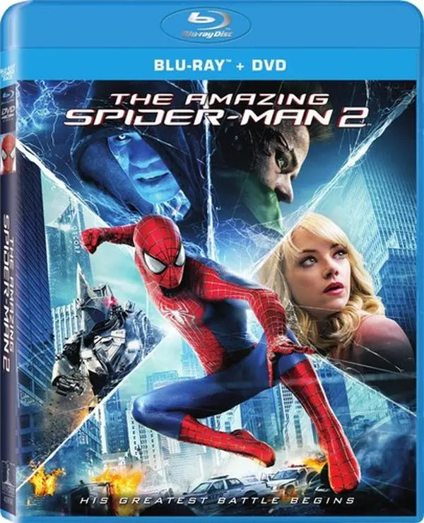 The Amazing Spider-Man 2  [BLU-RAY MOVIE] With DVD, UV/HD , 3 Pack