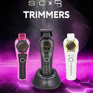 StyleCraft Instinct Trimmer S|C Instinct - Pink, Black, and White Options Available - SC x B Trimmers Series Handle