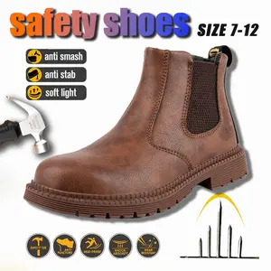 Kevlar Lined Splash-proof Smash-proof Puncture-proof Breathable Safety Shoes Cut Resistant For Glass Handling