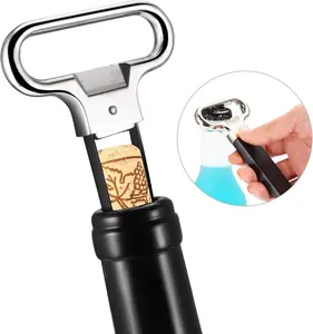 Opener Corkscrew Wine Bottle Opener Two-Prong Cork Puller italia  cork Kitchen Smooth Utensils