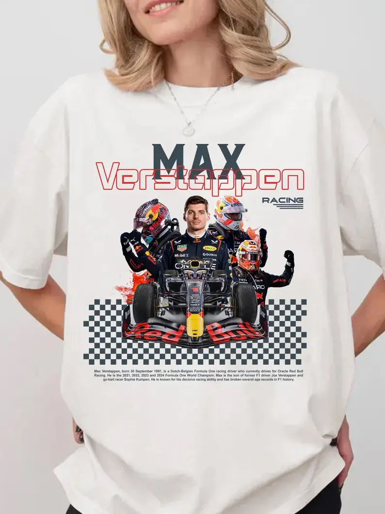 Vintage 90s Graphic Style Max Verstappen T-shirt, Max Verstappen Bootleg Rap Shirt, Max Verstappen Gifts For Man And Women Unisex T-shirt