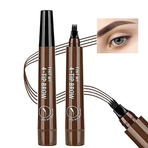 TINT MY Glamorous Brow Ultra 3D Four-Point Tip Long-lasting Microblading Smudge proof Liquid Contour Makeup Eyebrow Pen Cosmetic .. "FOR YOUR FULLEST BROW YET"
