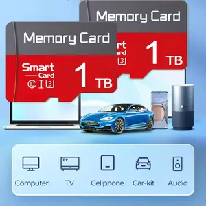 2-Pack × 1TB SD memory card set - TF card, suitable for tablet computers, cameras, smart phones, laptops, personal computers, car audio systems, game consoles, audio systems, etc