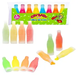 Crybaby Sour Mini Drinks Candy Chewy - Colorful Candy Chewy for Snacking - Fruit, Sweet, Bonbon