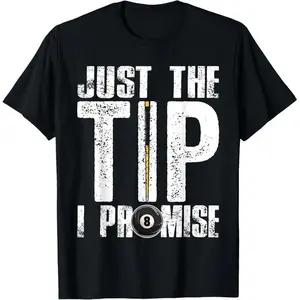 Funny Billiards Pool Cue Shirt Billiard Players Gift T-Shirt Golf Gift T-Shirt For Men And Women