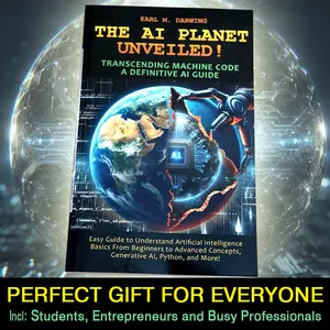 The AI Planet Unveiled Transcending Machine Code A Definitive AI Guide Easy Guide To Understand Artificial Intelligence Basics From Beginners To Advanced Concepts Generative AI Python And More Perfect Gift For Everyone -Books