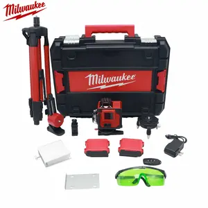 Milwaukee Precision Leveling Tool Kit, ±4° Self-Leveling Range, Ideal for Professional Outdoor Furniture & Outdoor Chair/Glider Installation Work