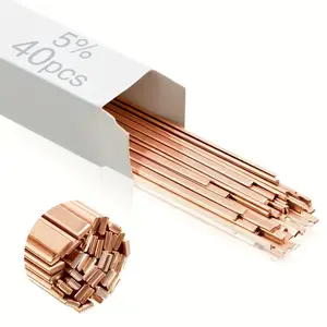 Silver solder welding rod 2% 5% 15% silver solder wire 45% silver copper zinc solder silver phosphorus copper silver welding rod