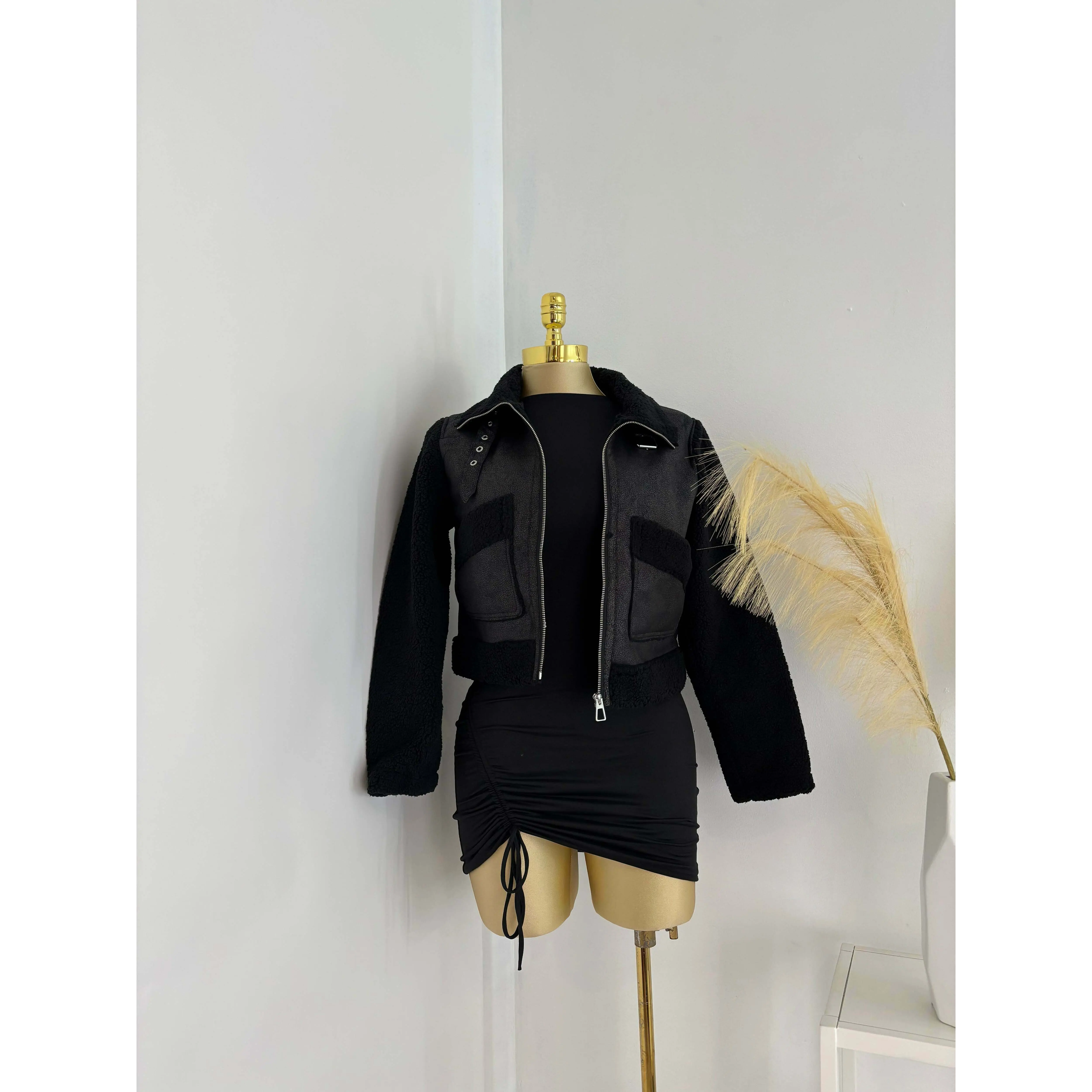 Sherpa Detail Jacket
