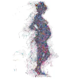 Michael Alan Alien "Divine Mystery" 11"x14" fine art print