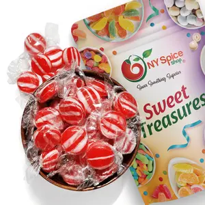 NY Spice Shop Cinnamon Candy - Individually Wrapped, Cinnamon Flavor Sweet Flavored Snack - Bulk Candies for Party Favors - Resealable Packaging
