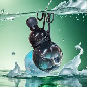 New High-Quality Thick PC Material Chinese Mythology Gourd Water Bottle, Suitable for Travel Camping Sports Home Use, Includes Strap, Portable