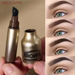 1 Pcs High Pigmented Eyebrow Powder & Eyebrow Pencil, Sweatproof Waterproof Long-lasting, Defind and Fill Eyebrow Shapes, Natural Eye Brows Look, Eyebrow Setting, Used for Four Seasons, Christmas Gifts
