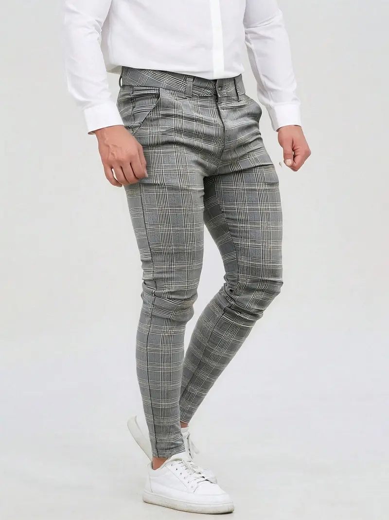 tapered slim fit dress pants Slim Fit Tech 2.0 Suit Pant – Perry Ellis main image 0