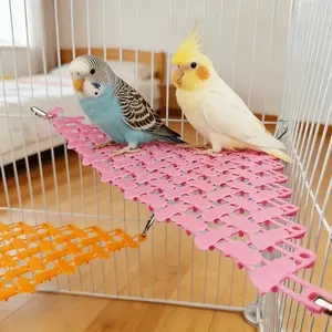 Parrot Breathable Hammock, Squirrel and Hamster Climbing Hammock, Pet Bird Hammock, Bird Perch, Cage Accessories