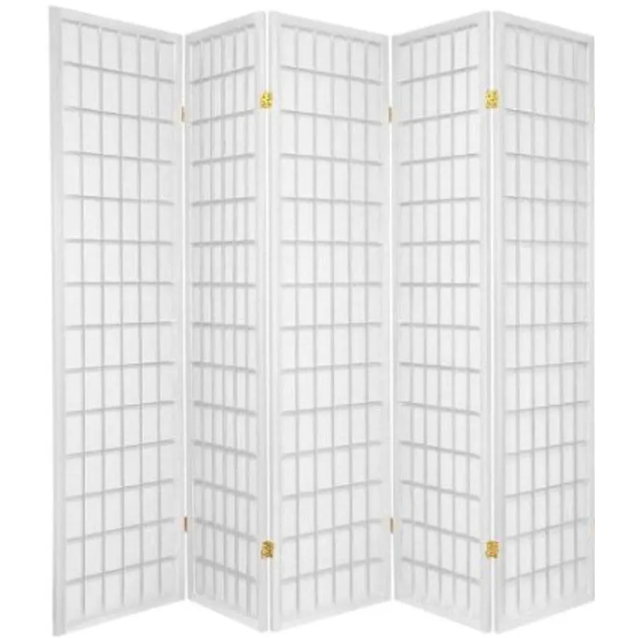 5 Panel Room Divider Privacy Screen Shoji Design