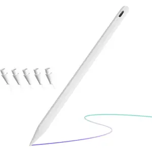 Z-RGP2  iPad Apple Pencil 9th&10th Generation, Fast Charge Stylus Pen for Palm Rejection and Tilt Sensitivity, Compatible with iPad Pro 11/12.9in, Mini 5/6, iPad 6/7/8/9/10, Air 3/4/5 (White)