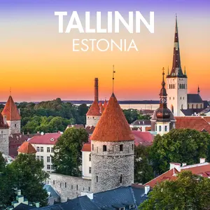 Tallinn, Estonia Magnet