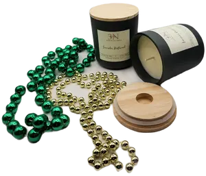 [365 Noir] [Lavender & Driftwood Candle] Decor Fragrance