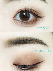 Transparent Bottom Double Eyelid Stickers 200 Pcs, Matte Finish, Natural Invisible, Strong Adhesive, Ideal for Beginners, All Seasons
