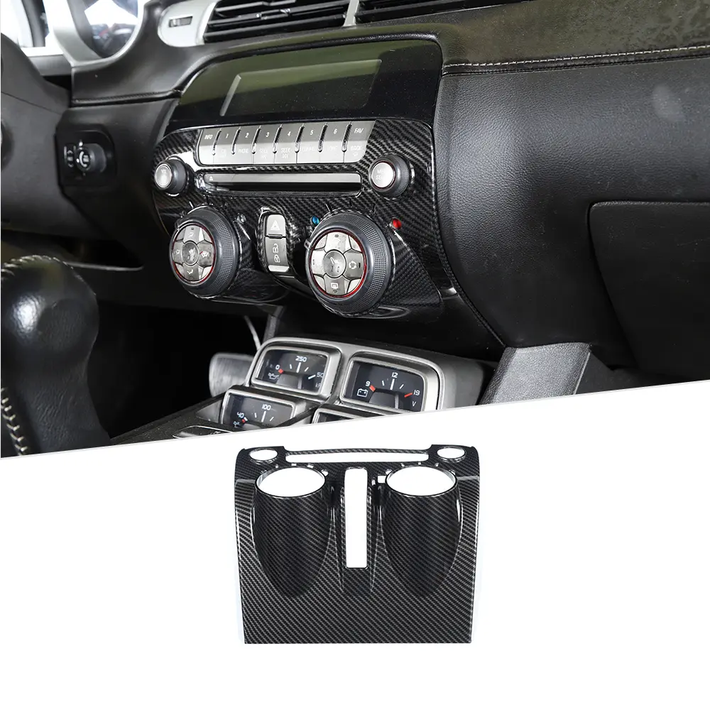 Perfect Fit Car Center Console Dashboard Panel Cover Trim, Car Interior Covers - Automotive Interior Molding Accessory Kit for 2010-2015 Chevy Camaro, Cars Accessories, Auto Accessories